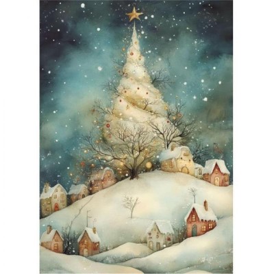 transfer-dtf-textil-snowy-christmas-tree-1-25x30cm