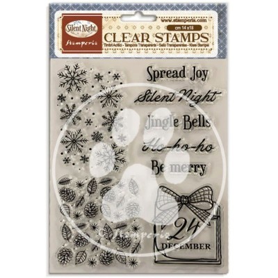 sellos-navidad-stamperia-silent-night-14x18cm