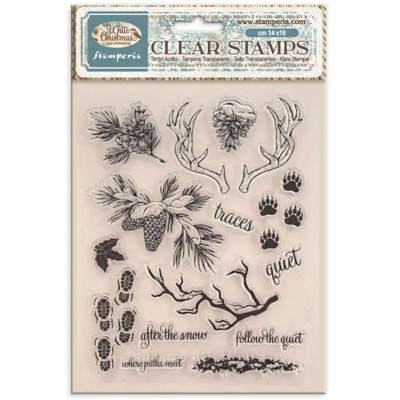 sellos-navidad-stamperia-white-christmas-14x18cm