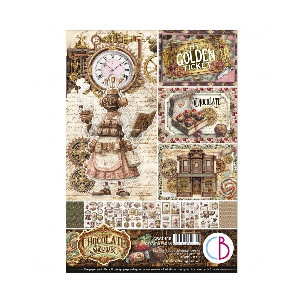 creative-pad-chocolate-wanderlust-ciao-bella-a4