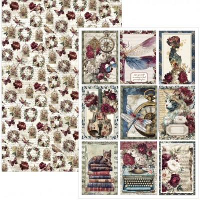 creative-pad-bohemian-burgundy-ciao-bella-a4-3