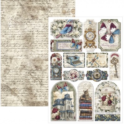 creative-pad-bohemian-burgundy-ciao-bella-a4-4