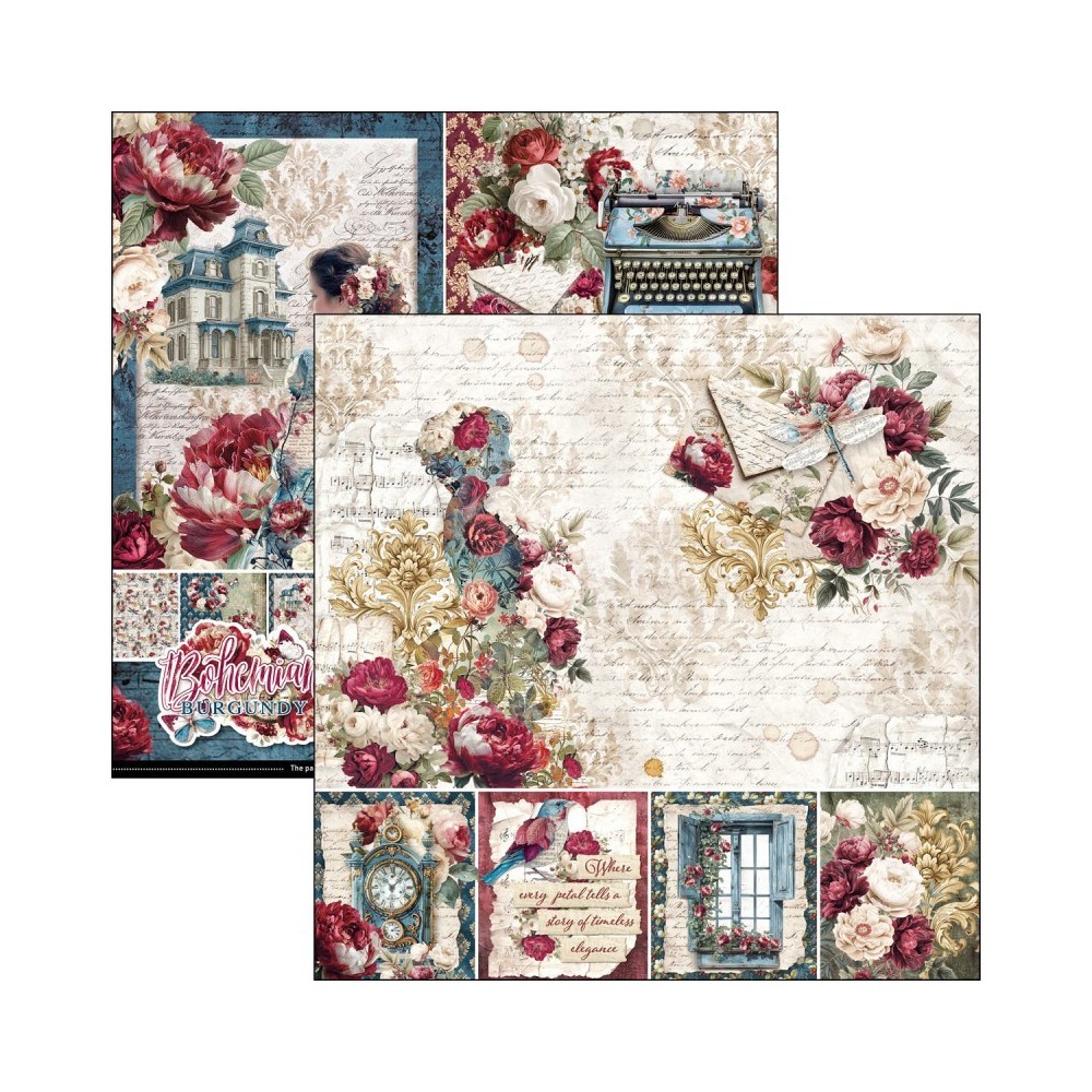 bloc-scrapbooking-bohemian-burgundy-ciao-bella-8x8-6