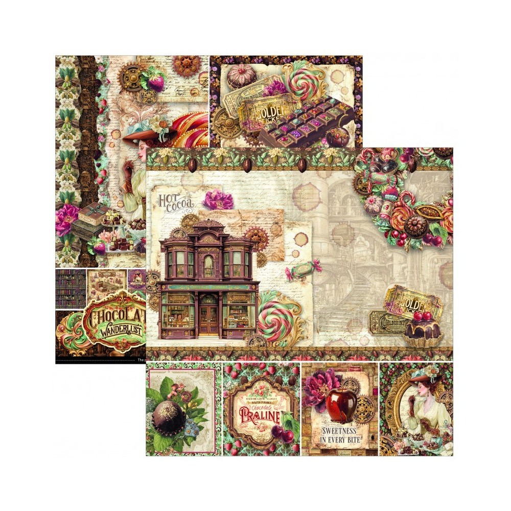 bloc-scrapbooking-chocolate-wanderlust-ciao-bella-8x8-2