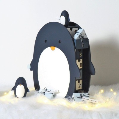 calendario-adviento-pingüino-madera-artemio