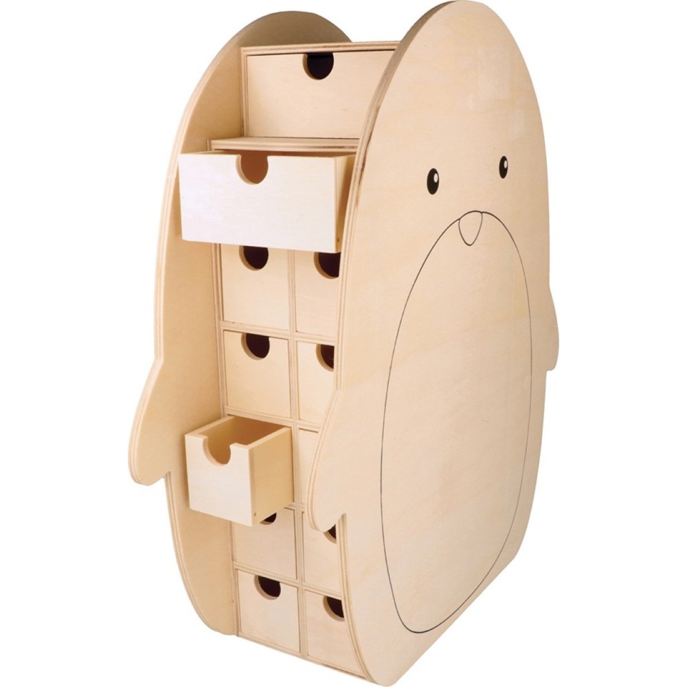 calendario-adviento-pingüino-madera-artemio
