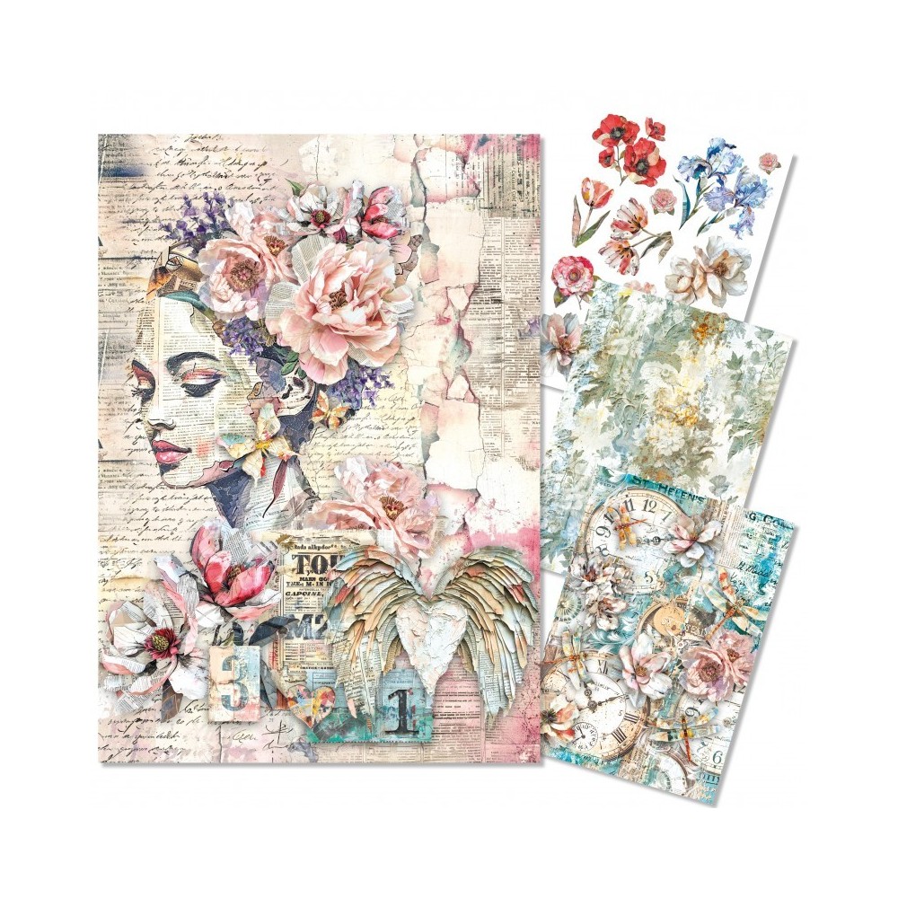 set-4-papel-arroz-mixed-media-the-sound-of-spring-a4