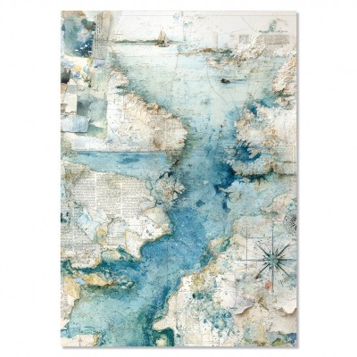set-4-papel-arroz-mixed-media-edge-of-the-ocean-a4-4