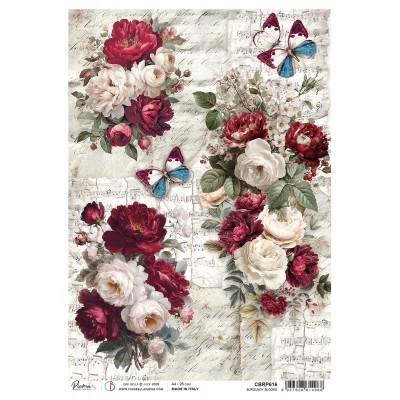 papel-arroz-burgundy-blooms-ciao-bella-a4
