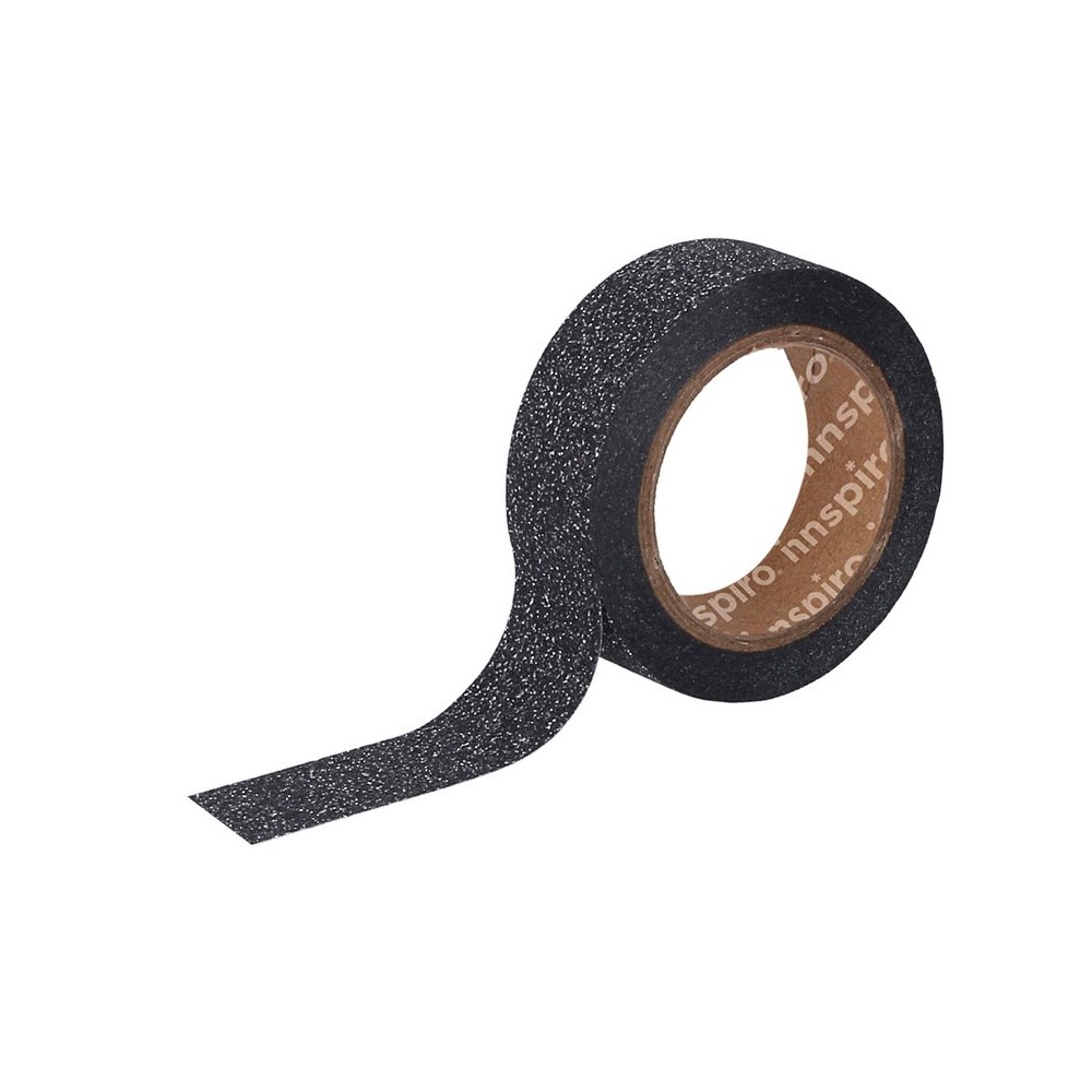 cinta-washi-tape-purpurina-negro-glitter