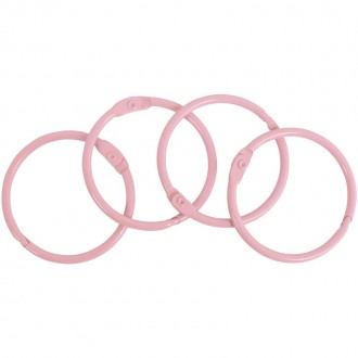 set-anillas-metalicas-para-encuadernar-rosa-claro-artis-decor