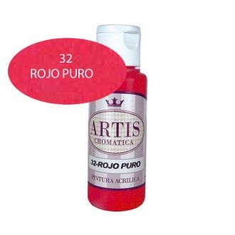 pintura-acrilica-artis-dayka-60ml-32-rojo-puro