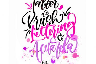 Taller Brush Lettering y Acuarela