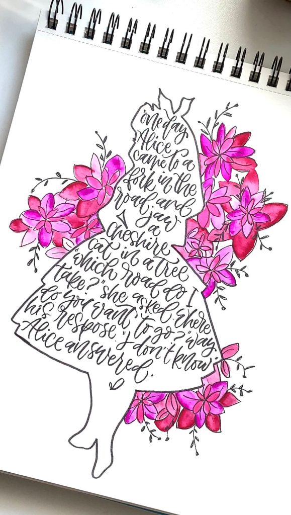 Taller iniciación Brush Lettering y acuarela