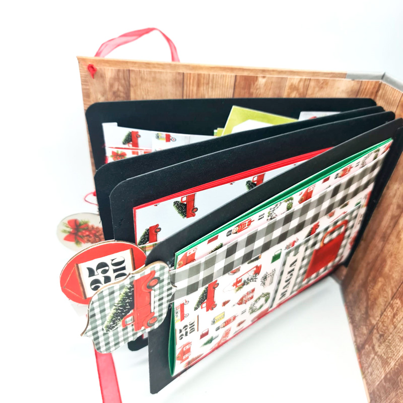 Álbum scrap taller Navidad