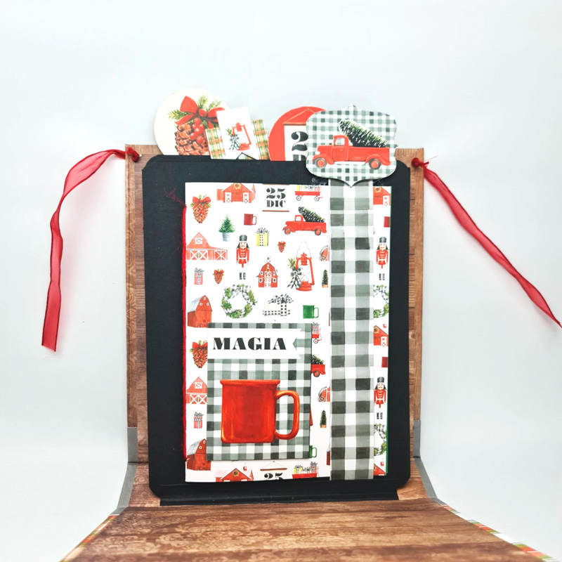 Álbum scrapbooking Navidad trustmeproyectos