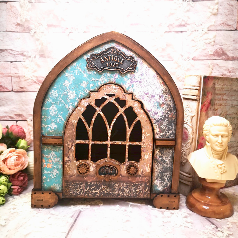 Taller caja radio vintage