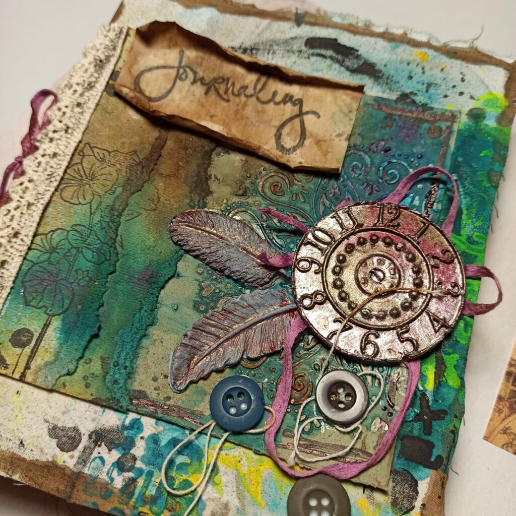 Taller journaling Mixed Media Badabadoc Art