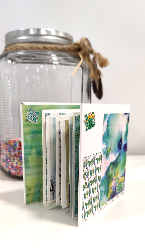 Mini álbum scrapbooking
