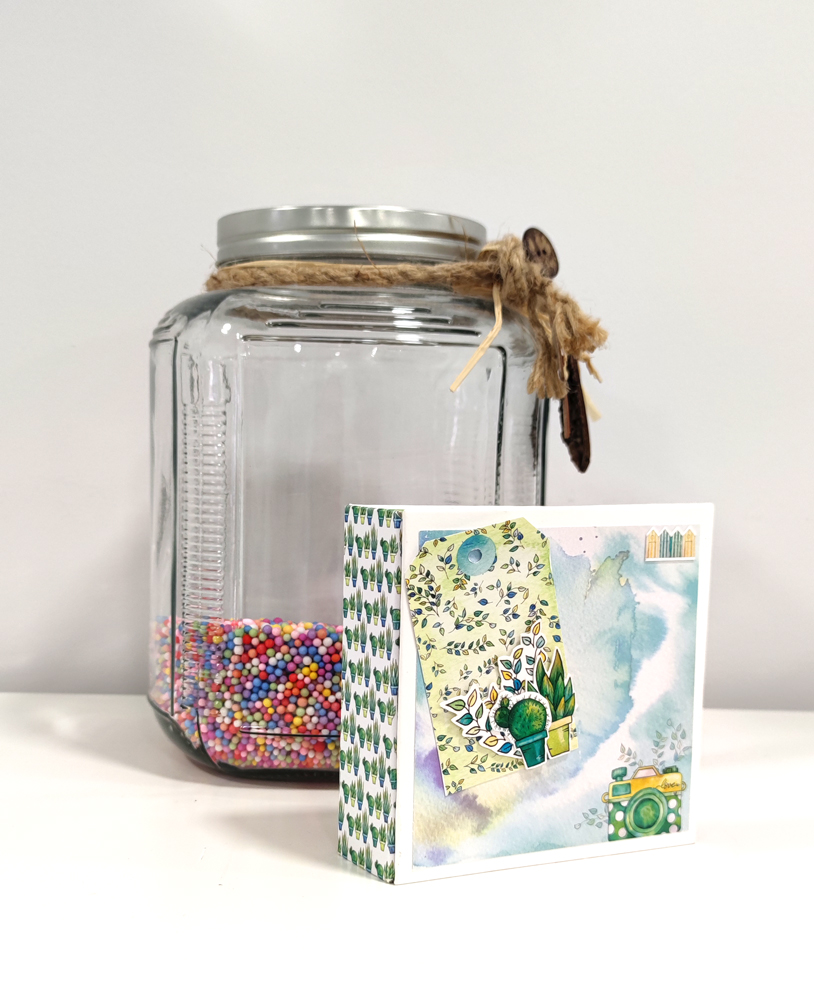 taller scrapbooking album primaveral