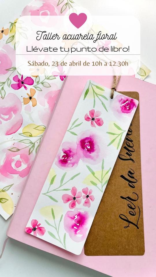 Taller acuarela floral