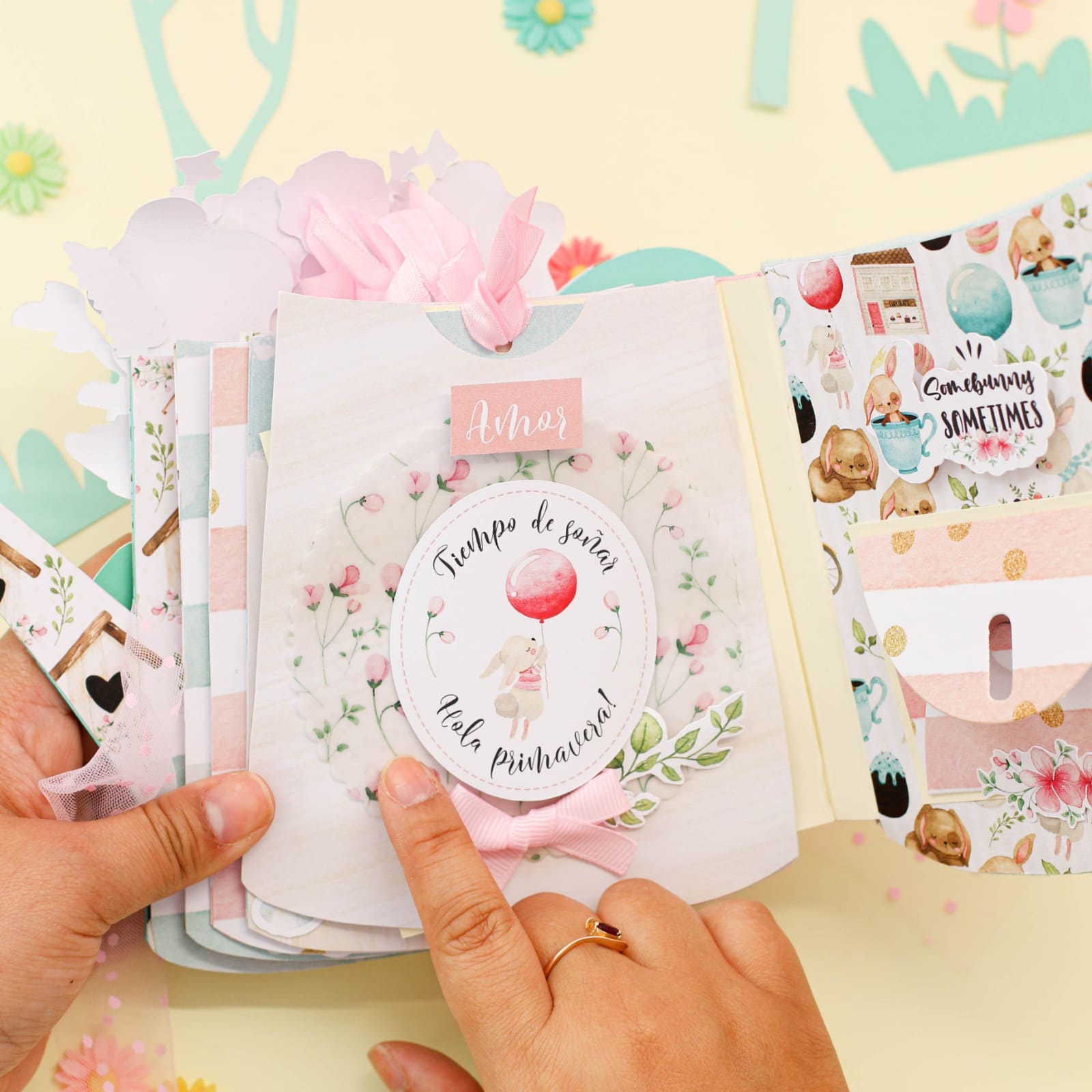Taller de scrapbooking primavera Barcelona