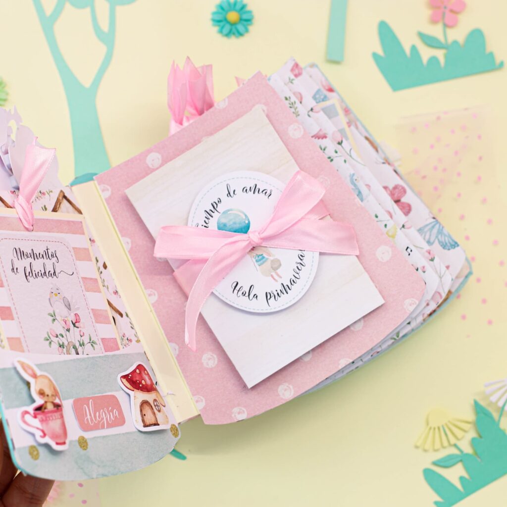 Taller scrapbooking de primavera