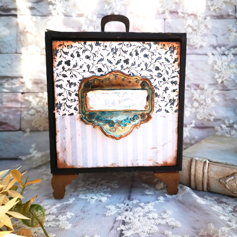Taller manualidades caja vintage