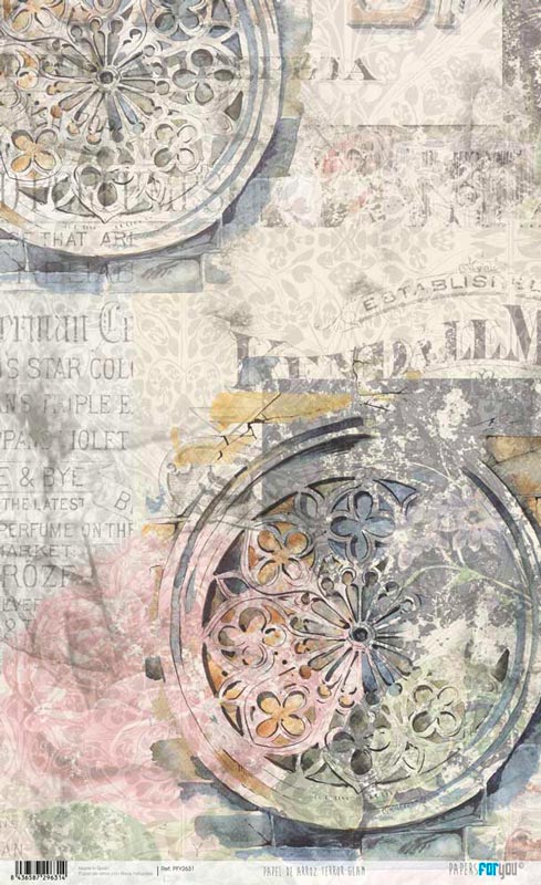 Papel de arroz para manualidades Terror Glam PFY