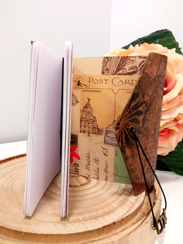 Taller scrap mini traveller notebook