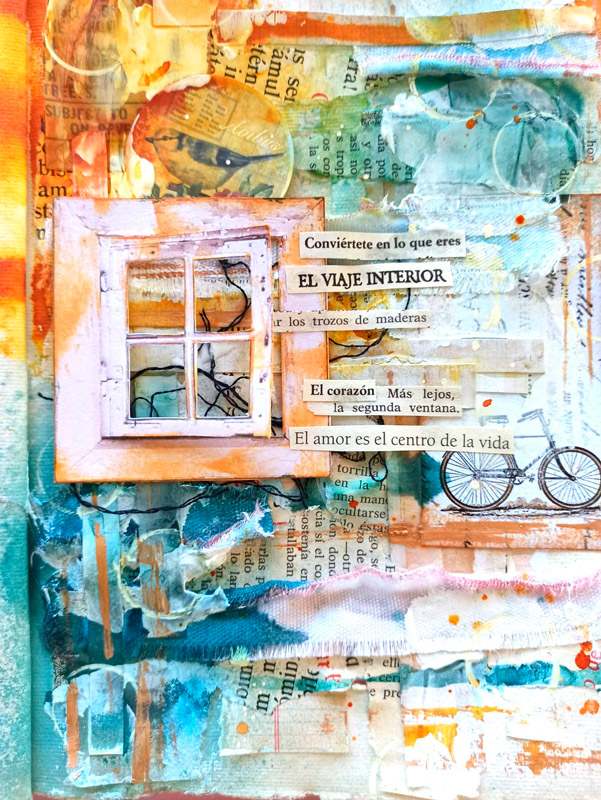 Curso Mixed Media Iniciación Semanal Sabadell