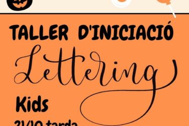 Taller infantil iniciación al lettering Somniadora