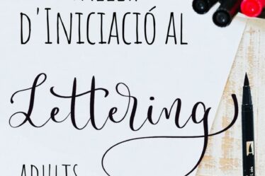 Taller iniciación lettering adultos Somniadora