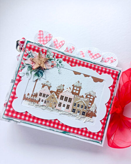 Taller álbum scrapbooking Navidad