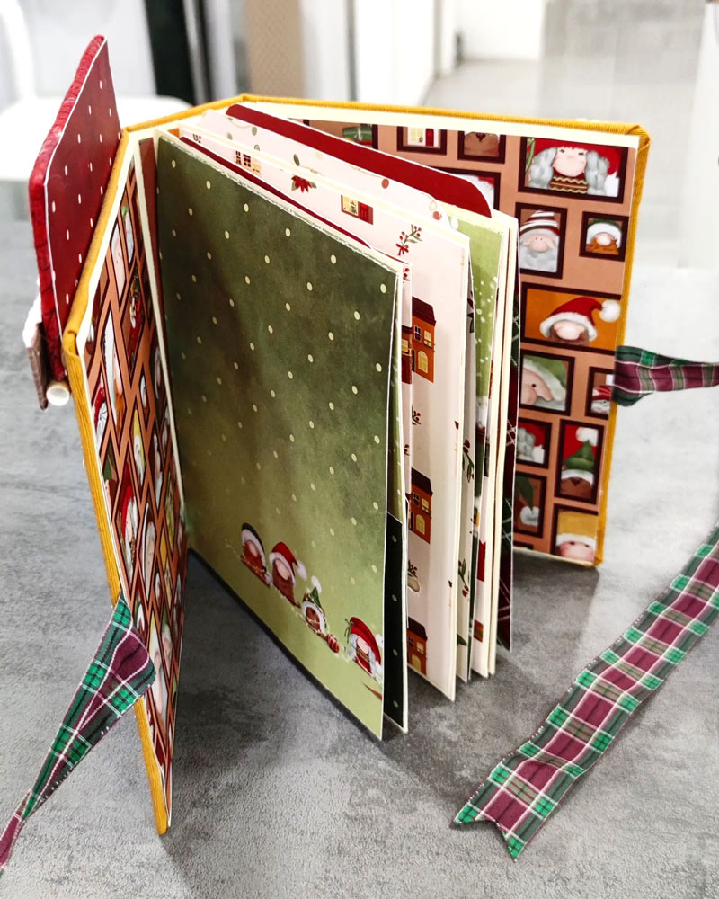 Taller scrapbooking Navidad Badabadoc Art