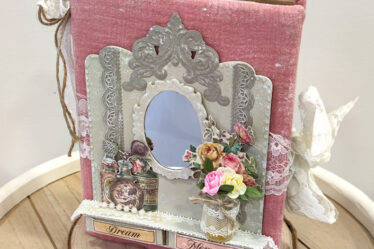 Taller álbum scrap tocador