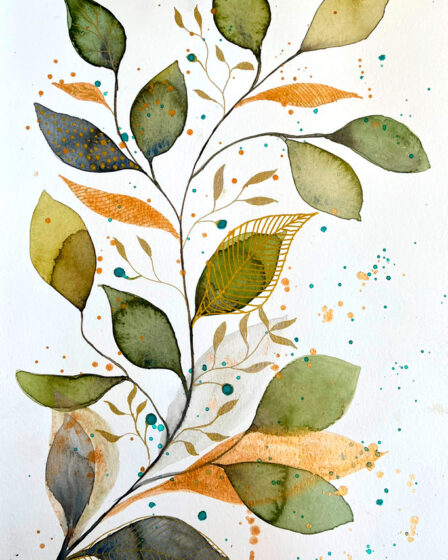 Taller iniciación acuarela botánica