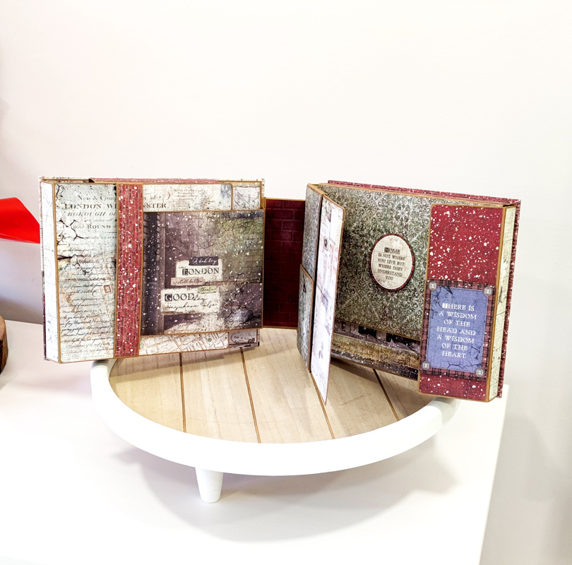 Interior álbum scrap nivel medio