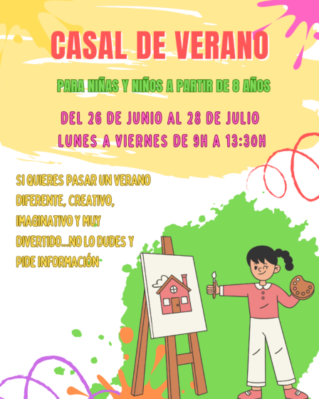 Casal de verano para niños en Sabadell 2023