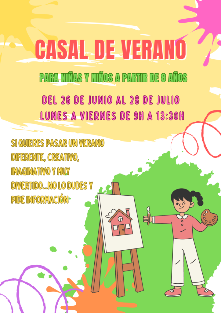 Casal de verano para niños en Sabadell 2023