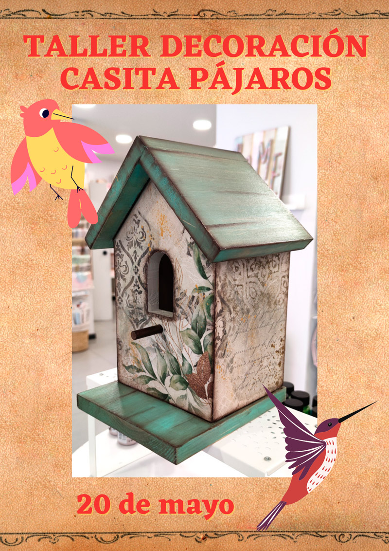 Taller casita pájaros Badabadoc Art Sabadell