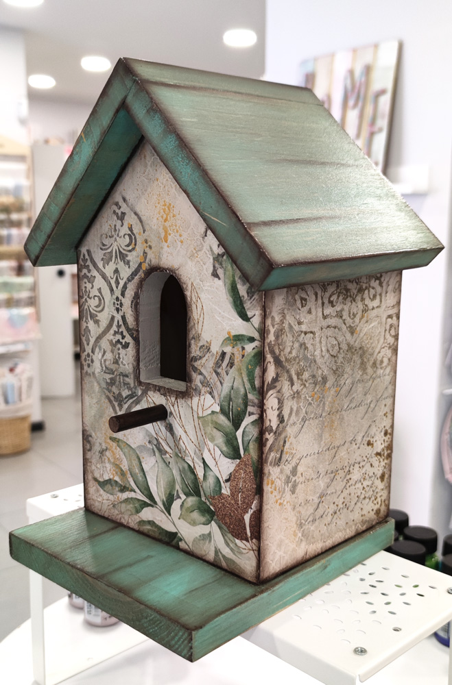 Taller casita pájaros personalizada en Badabadoc Art