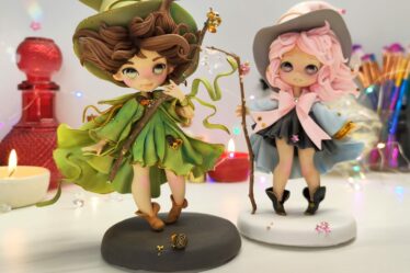 Taller porcelana fría brujitas en Barcelona por Valeria Marina