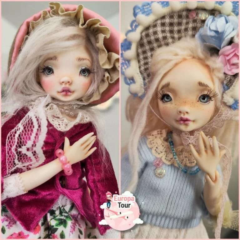 Taller porcelana fría muñecas articuladas Valeria Marina
