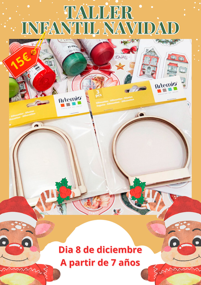 Taller infantil Navidad Badabadoc Art